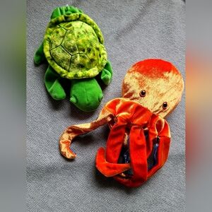 🧡🧡🧡4 For $20🧡🧡🧡Dream Hand puppets 🐙🐢